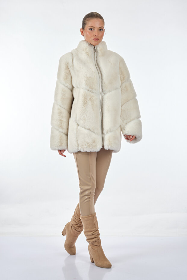 Ecru Women's Jacket Brs177 - 5