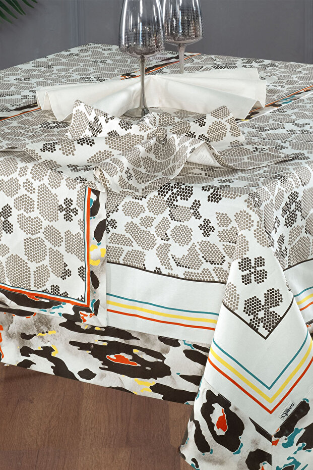 Woody Beige 100% Cotton 2-Piece Napkin 45*45 cm