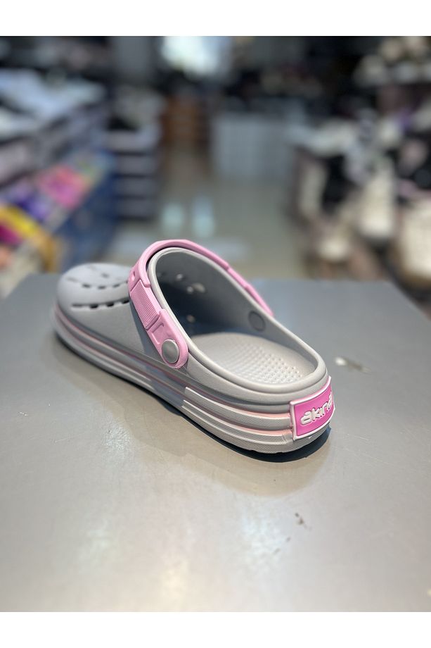 Çift Renk Önü Kapalı Rahat Unisex Terlik - 5