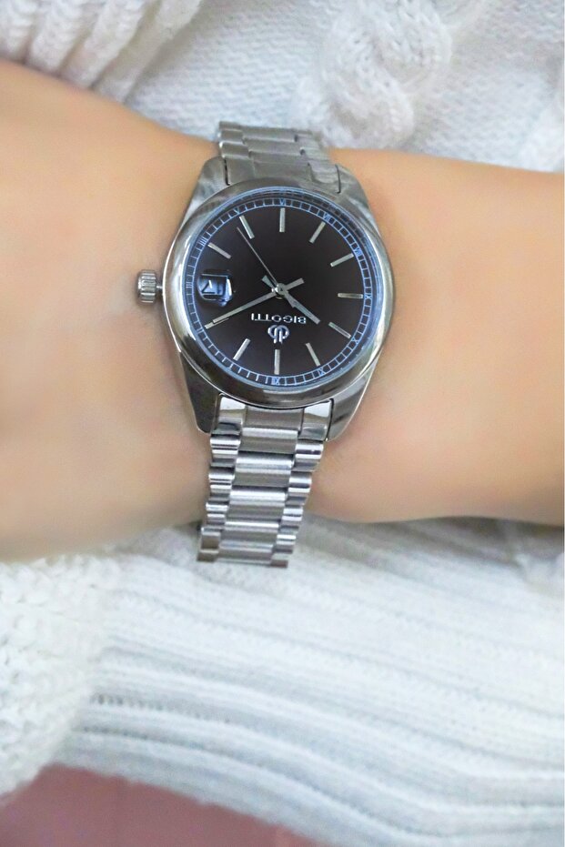 Bigotti Siyah Saat - 2