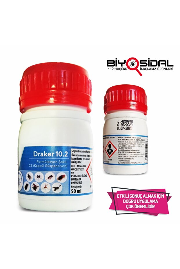 Draker 10.2 cs 50 ml ( 2 ADET ) - 2