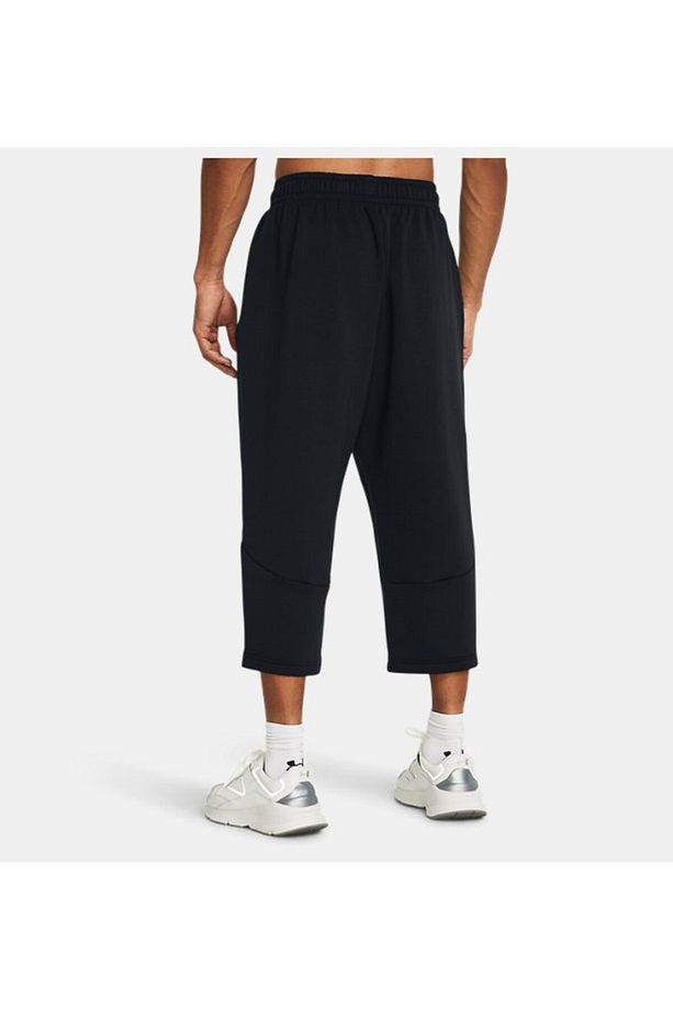 Erkek UA Unstoppable Fleece Baggy Crop Eşofman Altı 1384010-001 - 2