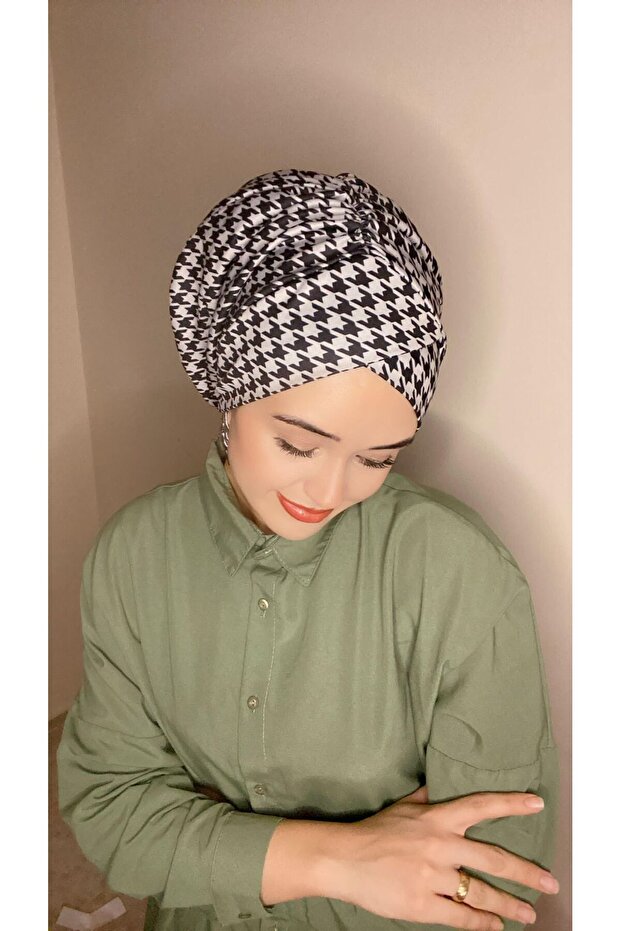 DS16 بونيه كاجوال منقوش - 1