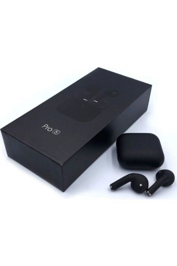 Bluetooth Kulaklık Ios Android Uyumlu Dokunmatik Siyah Pro 5 - 3