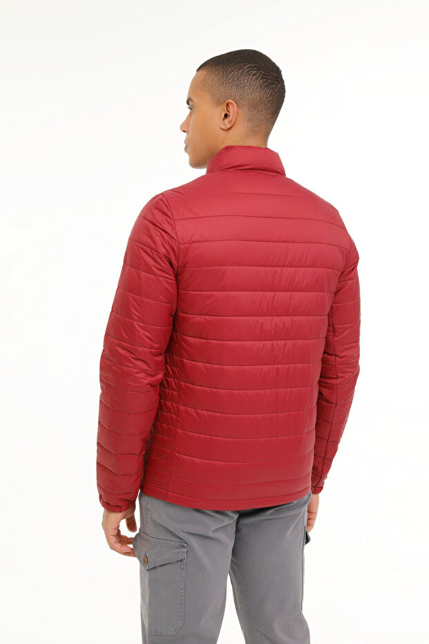 MB BASIC PADDED COAT 3PR Bordo Erkek Mont - 2