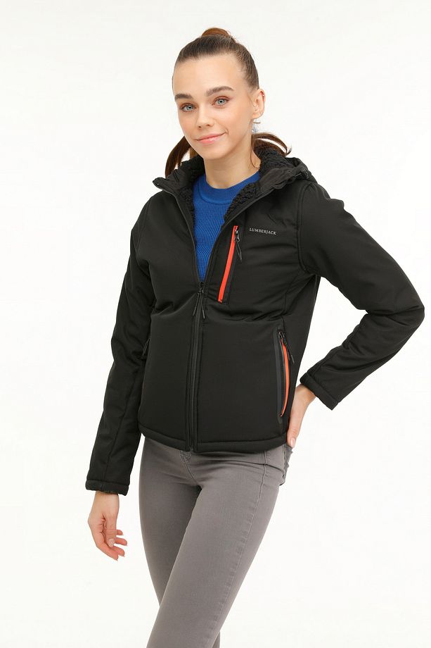 WB TESSA 5CT2000 3PR Siyah Kadın Softshell - 6
