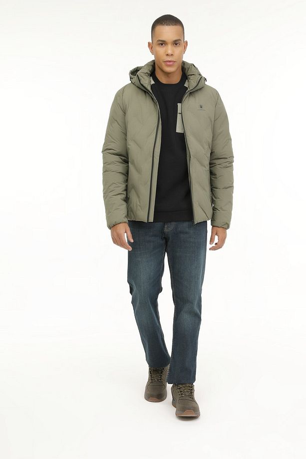 ML HENRY COAT 2SN17 3PR Haki Erkek Kısa Kaban - 3