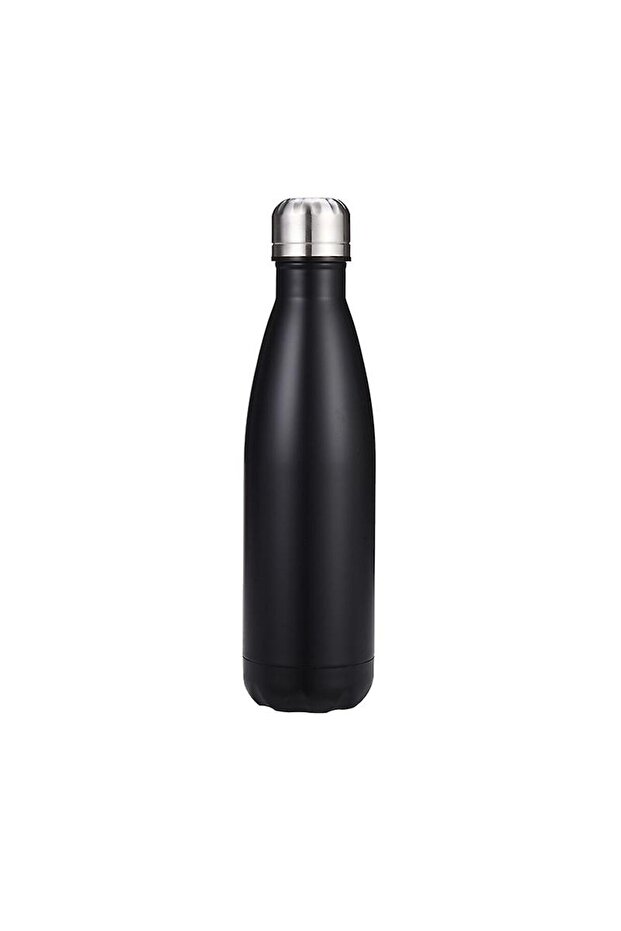 Ckr2053 - 500 ml Black Bottle Thermos, Stainless Steel