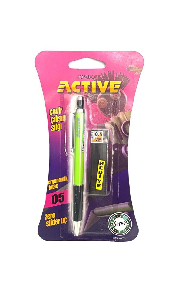 قلم Tombow Active متعدد الاستخدامات 0.5 & Tombow 0.5 2b مع هدية