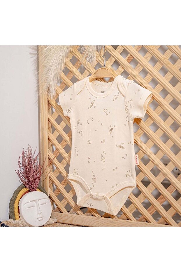 Baby Galaxy Organic Theme Half Sleeve Baby Body 61008