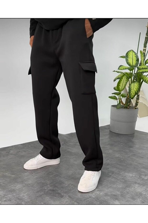 Oversize Cargo Pocket Sweatpants Summer Seasonal
