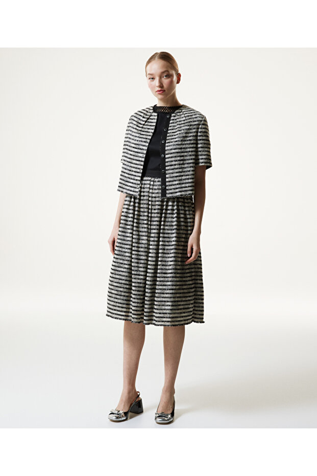 Kadın Siyah Pardesü - 2