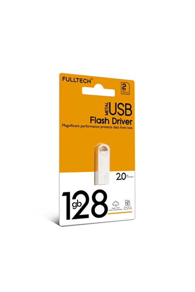 128GB Metal USB Flash Bellek - 1