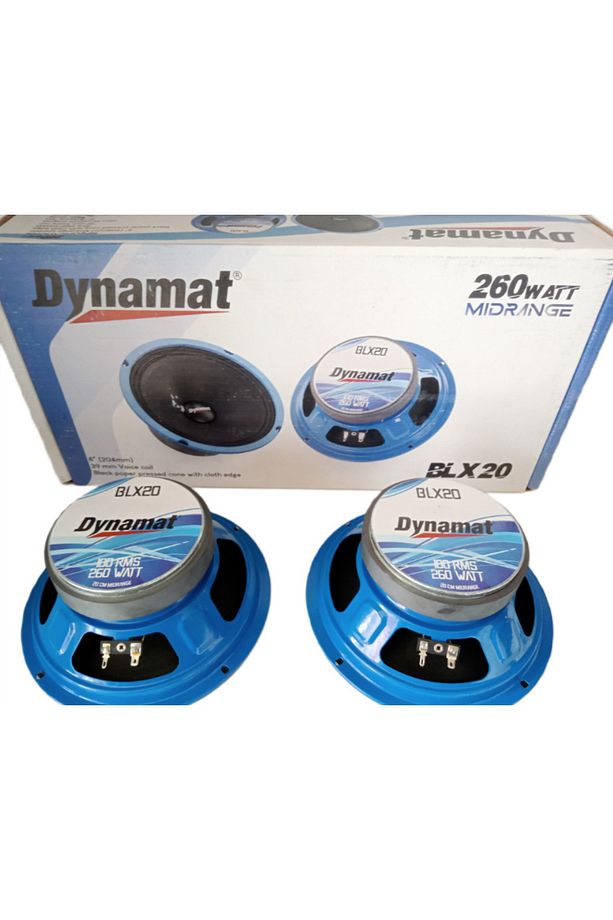 Dynamat 20cm Midrange – Dynamat BLX20 260w 100 RMS Midrange 20cm - 3