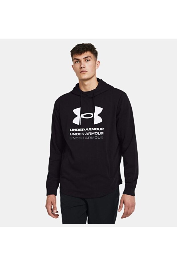 Men's UA Rival Terry Graphic Hooded 1386047-001