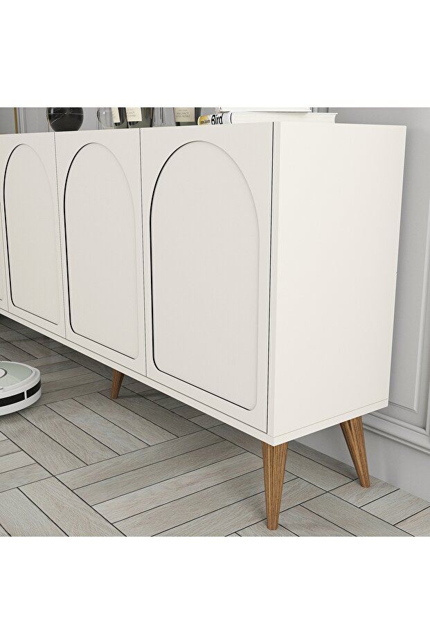 Lyon Konsol V765 - Krem / Ceviz - 4