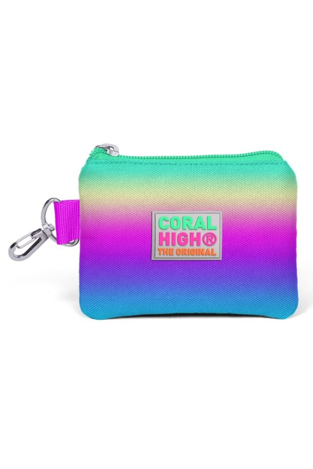 Colorful Patterned Coin Bag - Girl