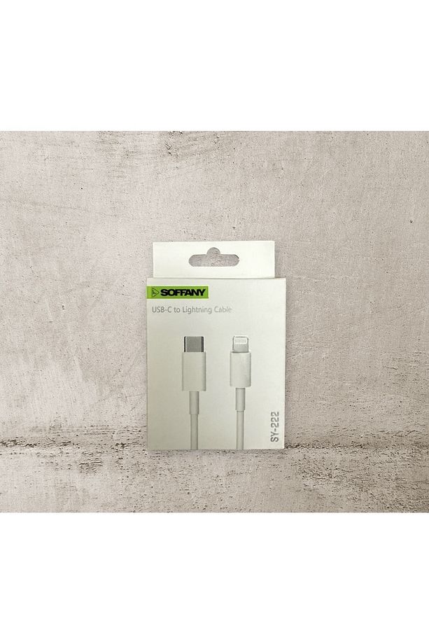 SY-222 Type-C girişli İphone Uyumlu Lightning Kablo - 1