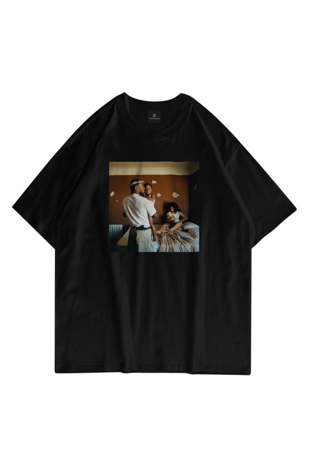 Unisex Mr.morale & The Big Steppers Kendrick Lamar Washable Black Tshirt