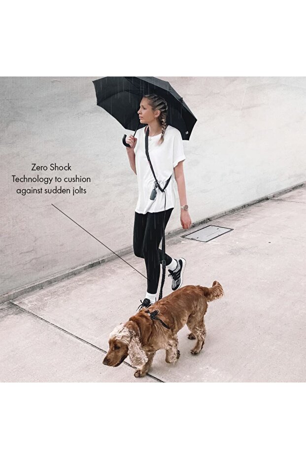 Road Runner Leash - Siyah - 3