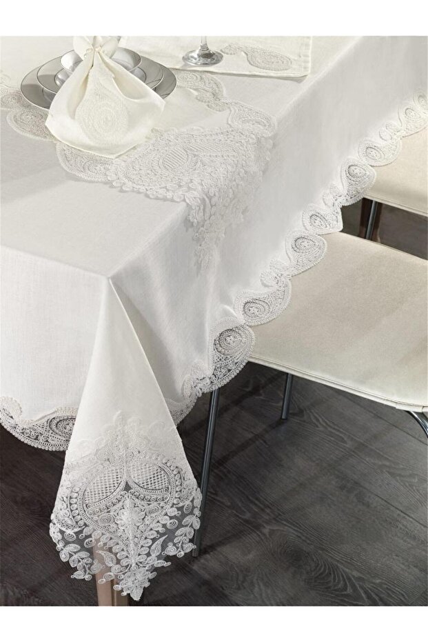 BURSA DOWERY LOTUS DISH SET GARDENIA 26 PIECES 12 PERSON