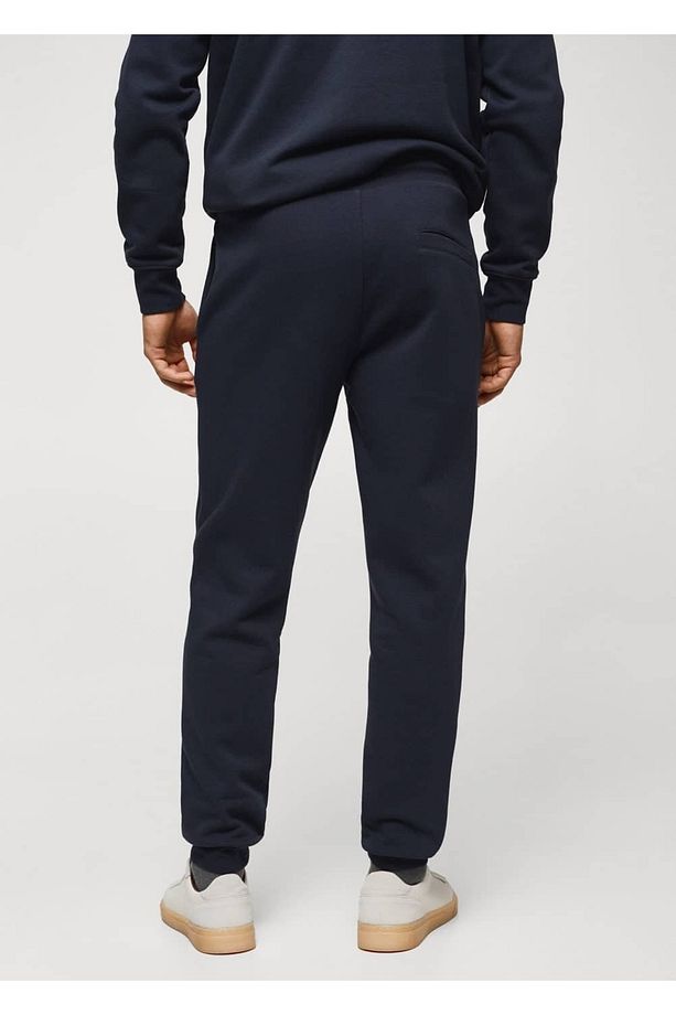 Pamuklu jogger pantolon - 4