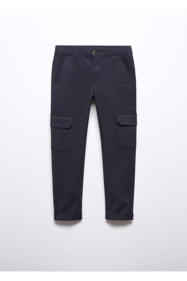 Pamuklu Kargo Pantolon - 3