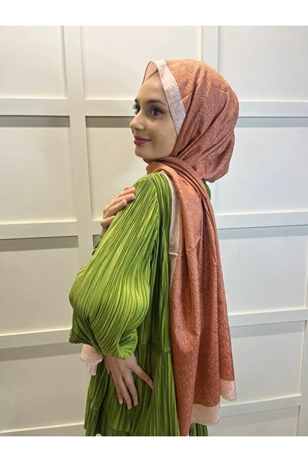 Hintipek Monogram Şeritli Şal - 3