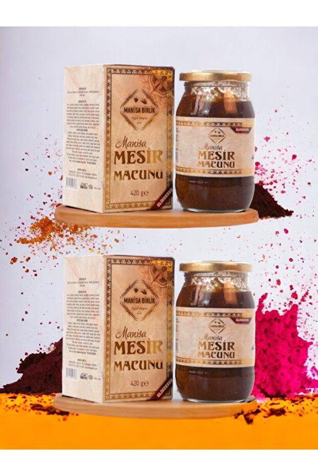 Mesir Macunu 420 gr Cam Kavanoz 2 Adet - 4