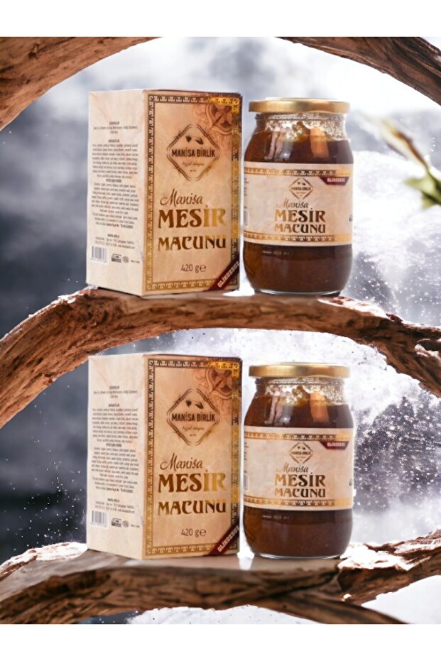 Mesir Macunu 420 gr Cam Kavanoz 2 Adet - 3