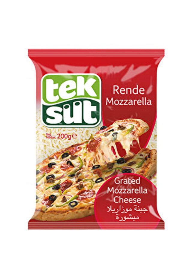 ( 1 ADET ) Teksüt Rende Mozzarella Peyniri 200 G - 1