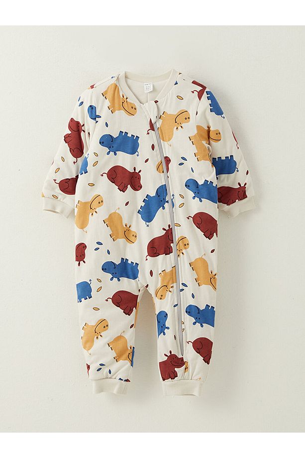 LCW baby Bej 2.5 Tog Elyaflı Erkek Bebek Uyku Tulumu - 1