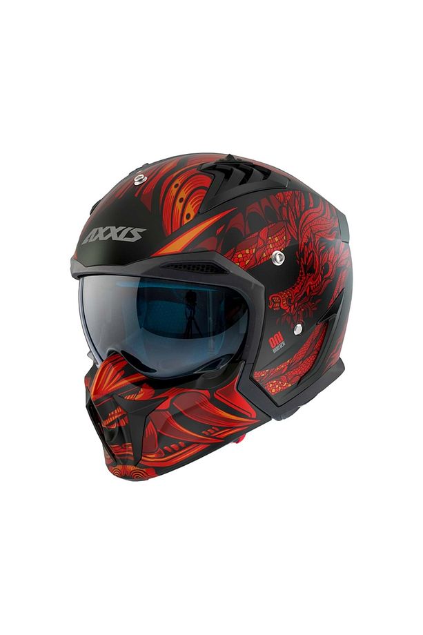 HUNTER SV ONI B5 MATT RED - MAT KIRMIZI - 1