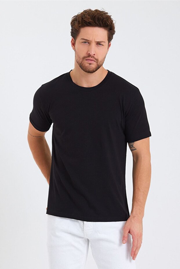 Μπλουζάκι Basic Crew Neck (Βαμβακερό) - 7