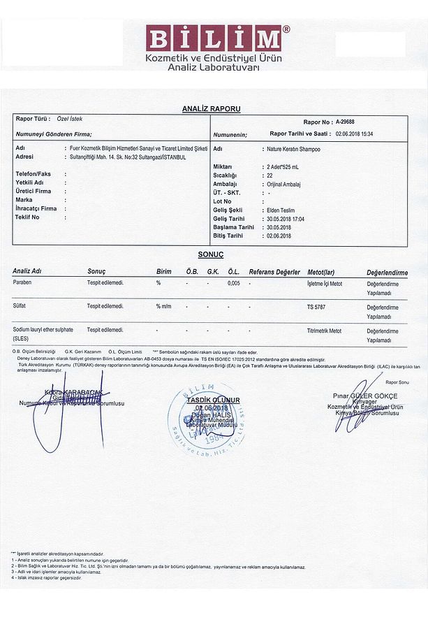 Sülfatsız Şampuan 400 Ml - 9