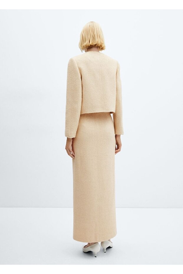 Yırtmaçlı uzun etek - 4