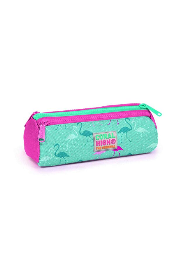 Coral High Flamingo Pencil Case 22315