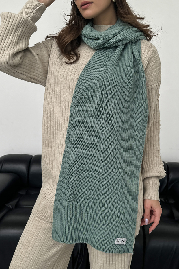 Set de tricotaje eșarfă - 4