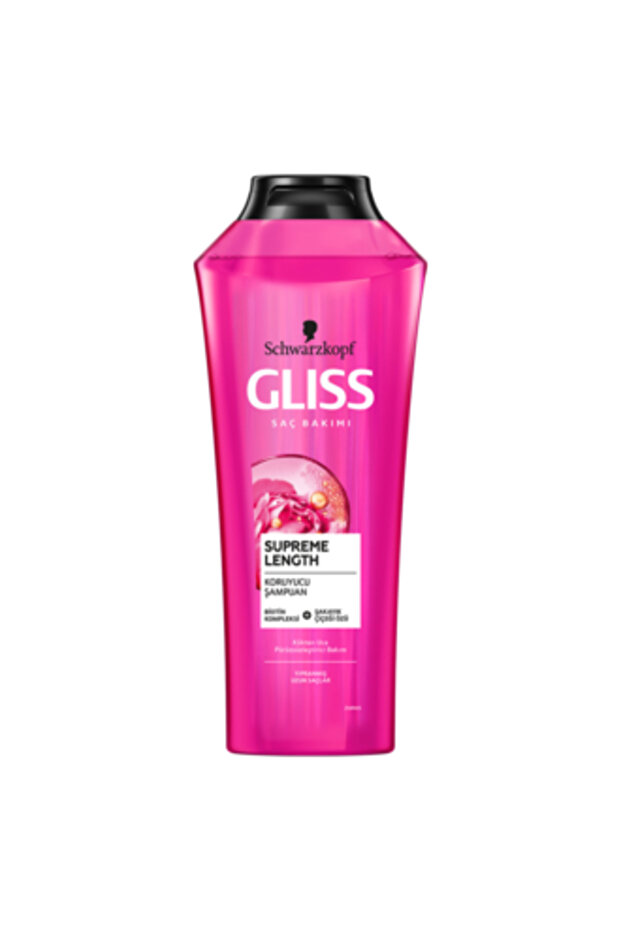 Supreme Length Koruyucu Şampuan - Biotin Kompleksi ve Şakayık Çiçeği Özü ile 400 ml - 1