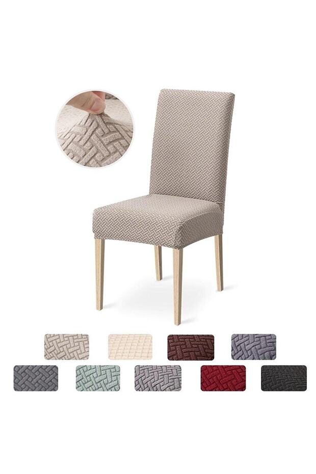 Brick Patterned Wicker Chair Covers - 2