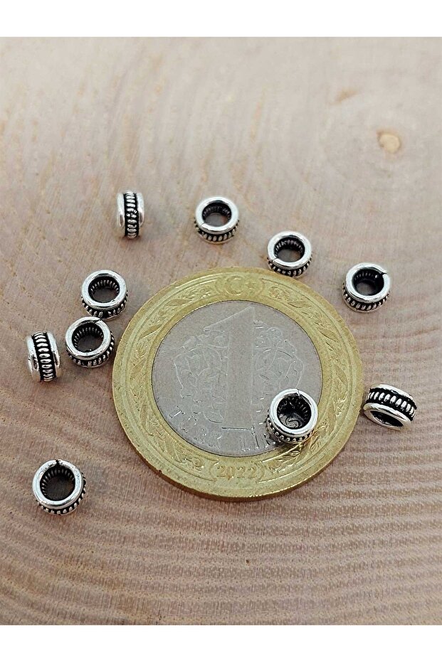 925 Sterling Silver Bead Spacer Material 3*5mm/3pcs (45630)