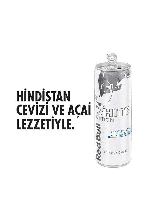 The White Edition Hindistan Cevizi ve Açai Enerji İçeceği 250 ml x 12 Adet - 1