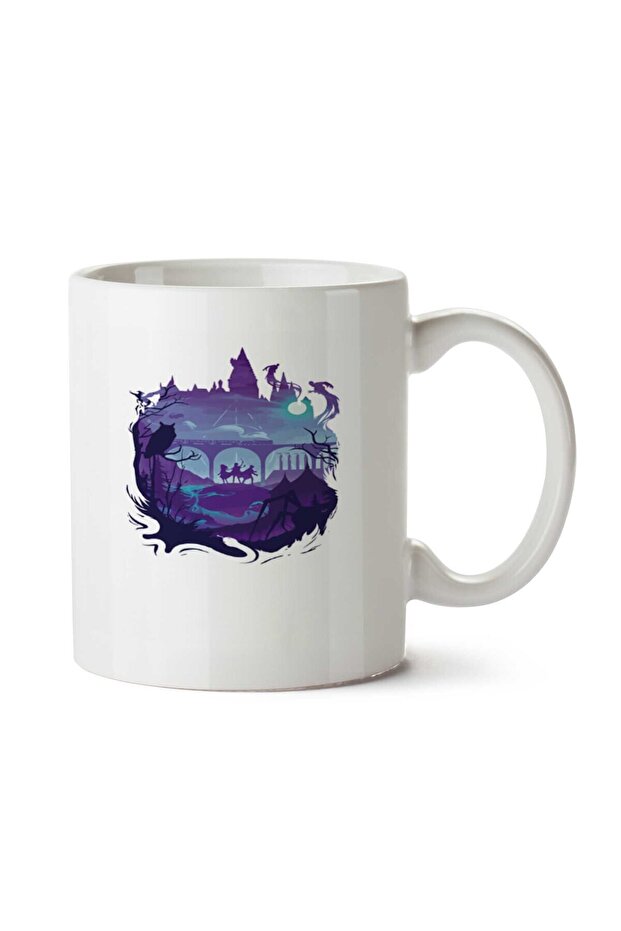 كوب مطبوع على الجانبين من HP Castle