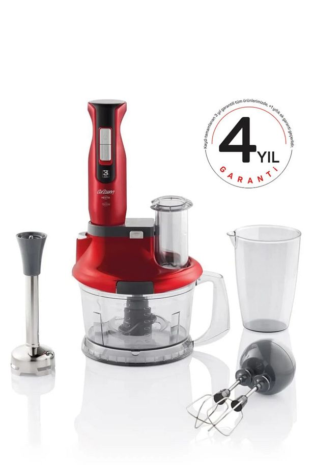1,5 L Geniş Hazneli, Turbo Fonksiyonlu 1500W Güçlü Motorlu Blender Seti - 4 Yıl Garanti - 1