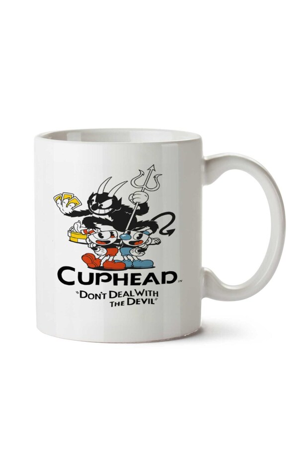 Cuphead - لا تتعامل مع كوب الشيطان المطبوع على الجانبين