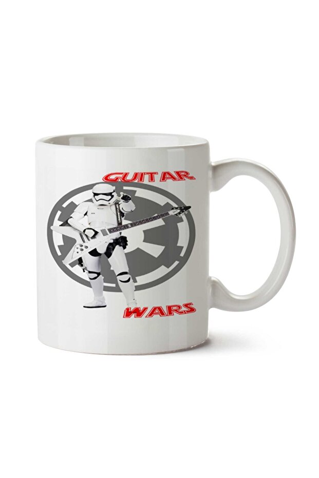 كوب GUITARWARS مطبوع على الجانبين
