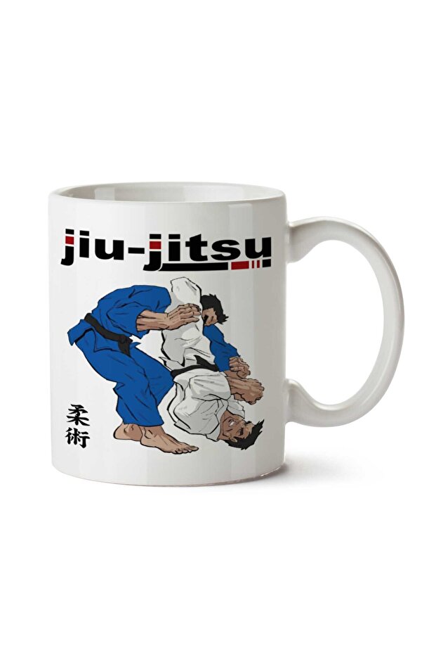 كوب جيو جيتسو مطبوع على الجانبين