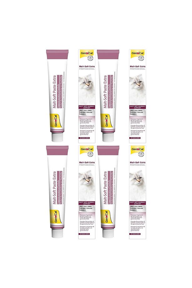 Malt-Soft Extra Tüy Yumağı Önleyici Kedi Macunu 100gr - 4 Adet - 1