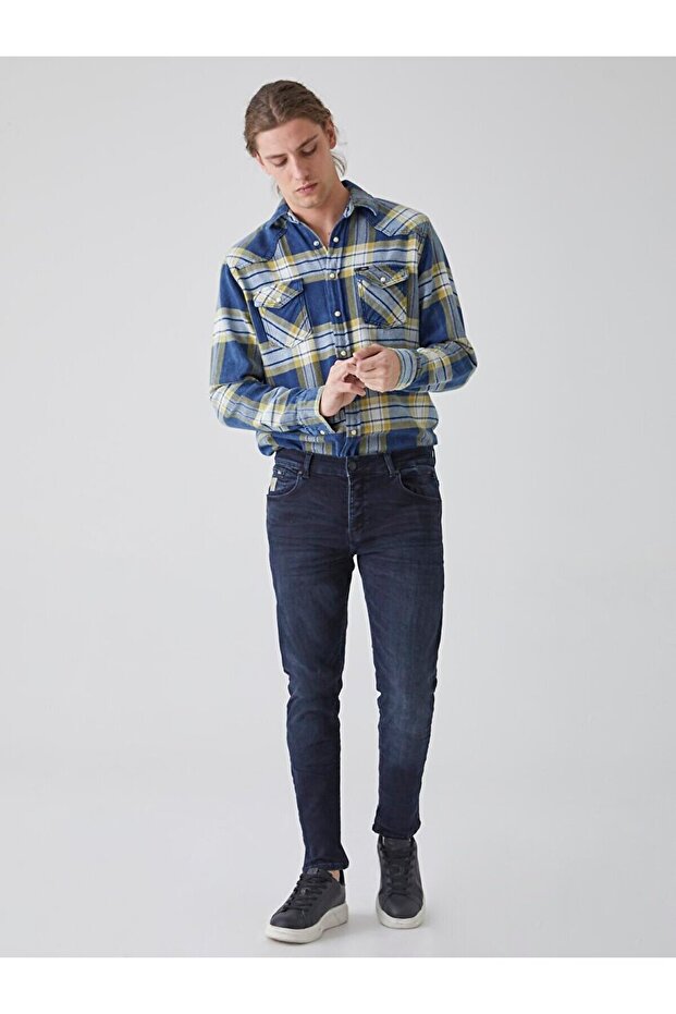 Darrell X Ağı Düşük Pantolon - 1