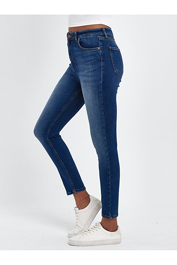 Marcella X Lorena Wash Kadın Jean - 5